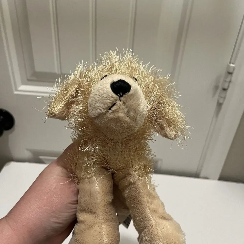 Webkinz Fuzzy Golden Retriever Puppy Dog Stuffed Animal Plush No Code Ganz